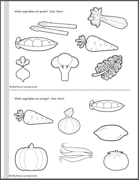 85 fruits worksheets for preschool pdf