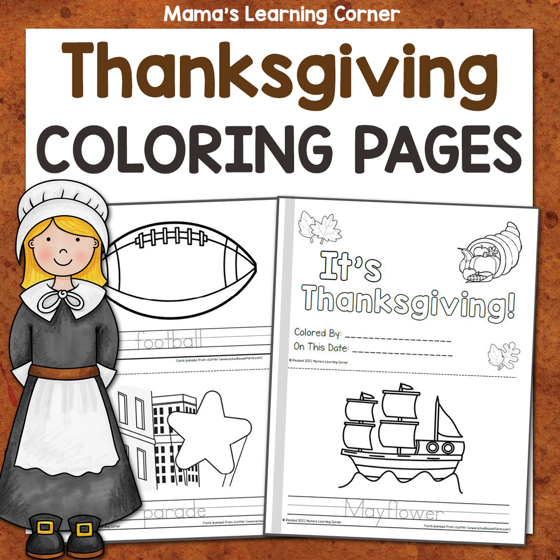 Happy Thanksgiving: My First Dot Art Coloring Book - Activity book