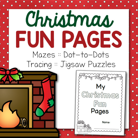 Christmas Fun Pages Packet