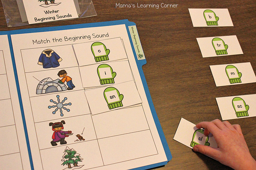 Winter File Folder Games 10 Learning Activities Mamas Learning Corner