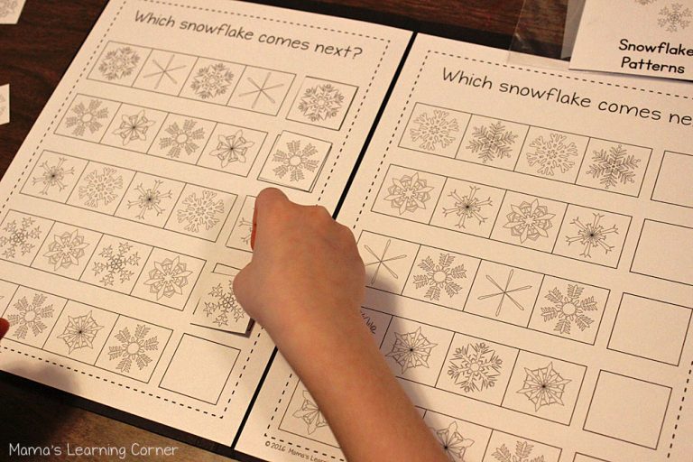 Winter File Folder Games 10 Learning Activities Mamas Learning Corner