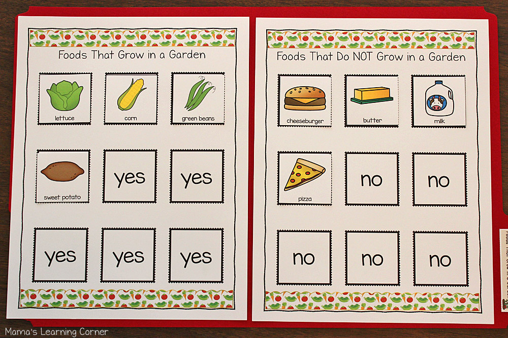 Spring File Folder Games Mamas Learning Corner