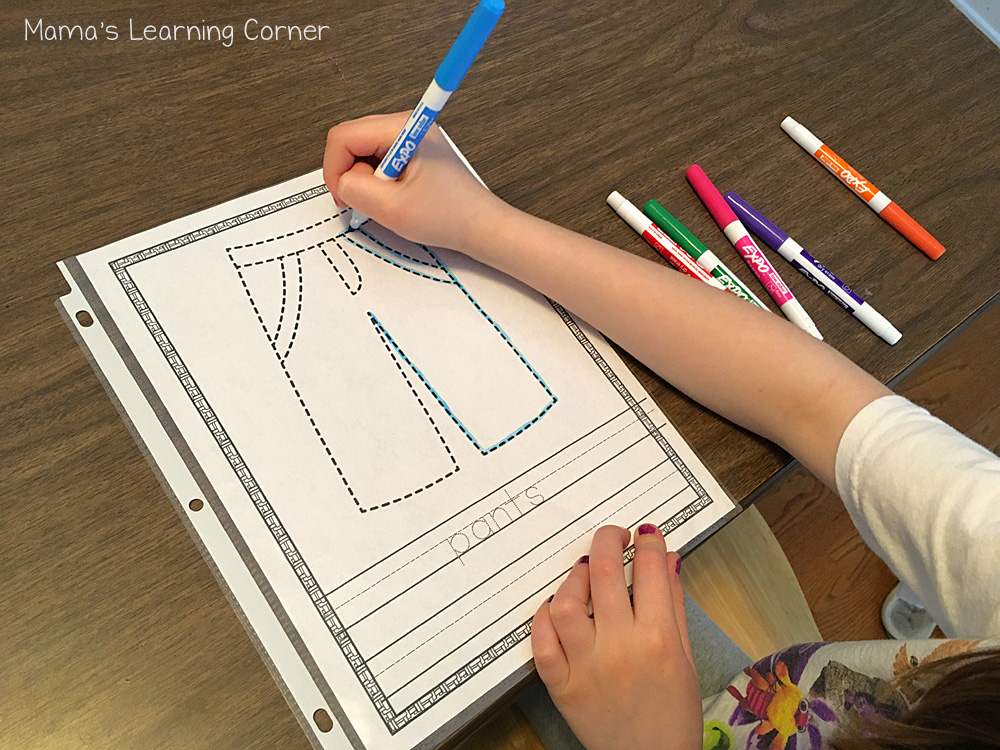 Tracing Pages Dry Erase Markers