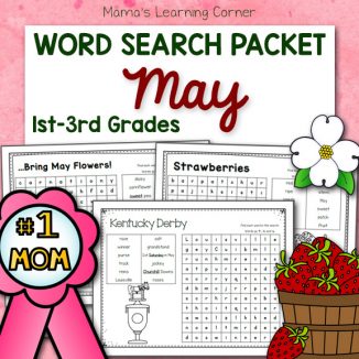 May Word Search Packet