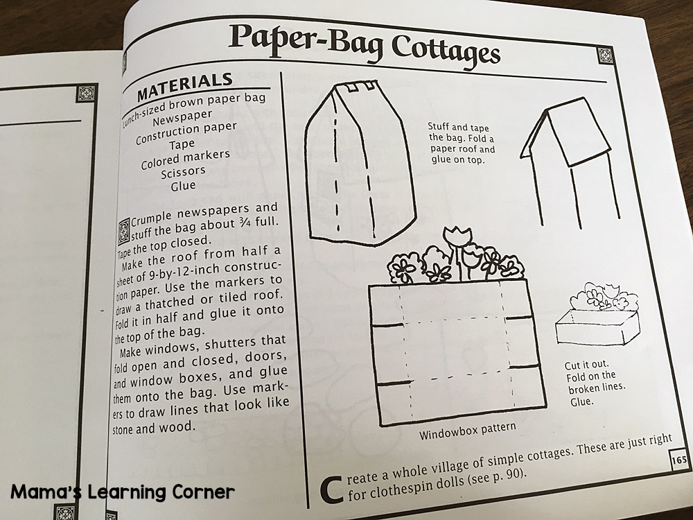 Paper Bag Cottage House Directions