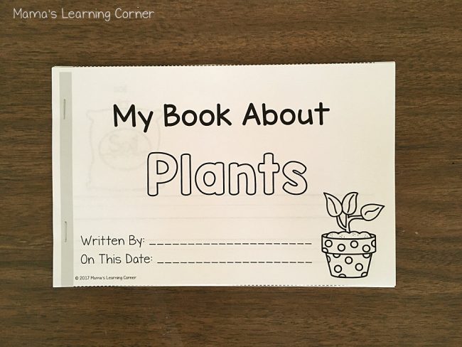 Plants Writing Booklet