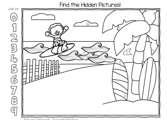 Summer Hidden Pictures