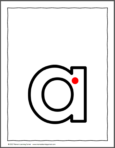 Letter Formation Cards for Preschool and Kindergarten - Mamas Learning Corner Letter Formation Cards for Preschool and Kindergarten