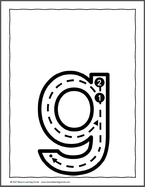 Letter Formation Cards for Preschool and Kindergarten - Mamas Learning Corner Letter Formation Cards for Preschool and Kindergarten