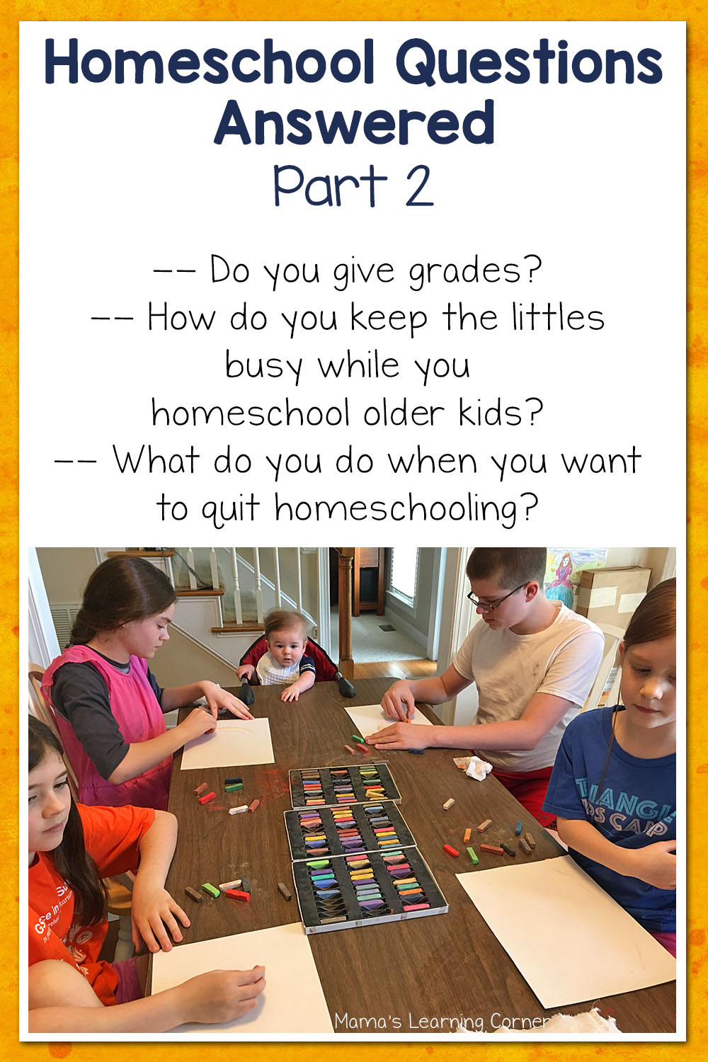 Homeschool Questions Answered Part 2