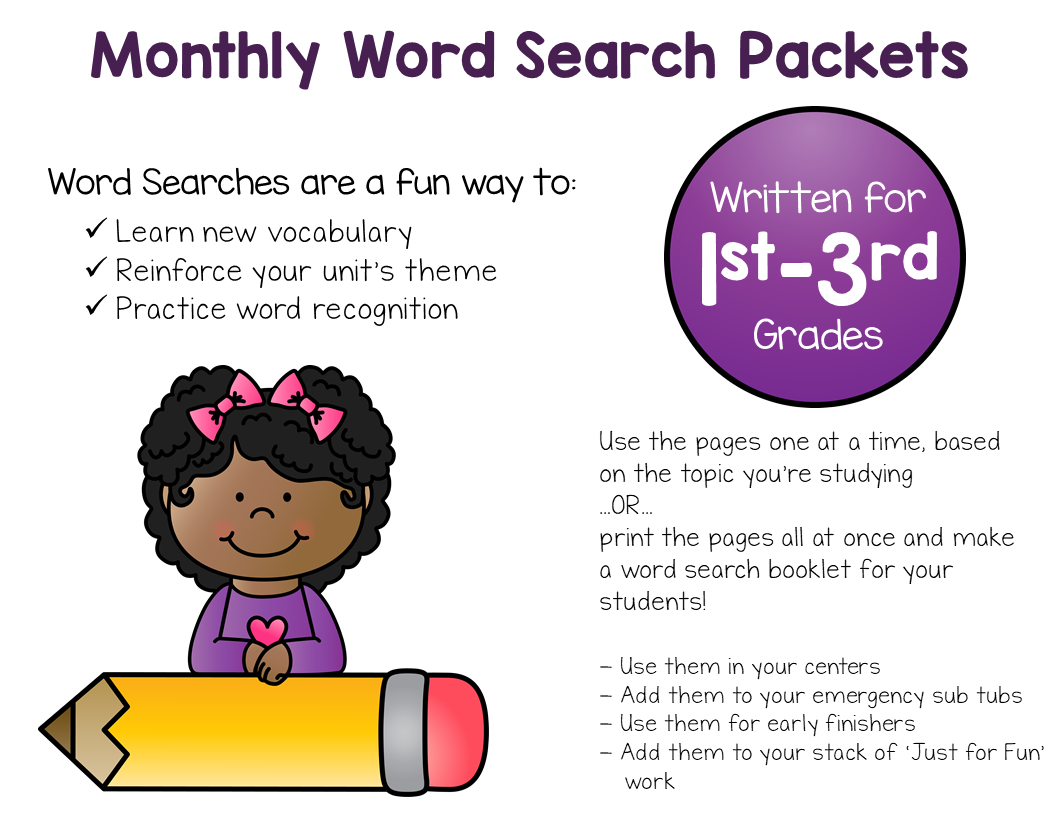 Word Search Bundle Preview Page