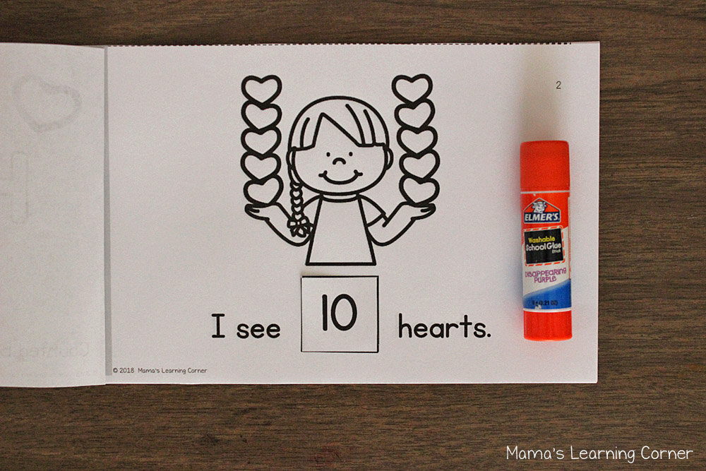 I Can Count Hearts Interactive Counting Book