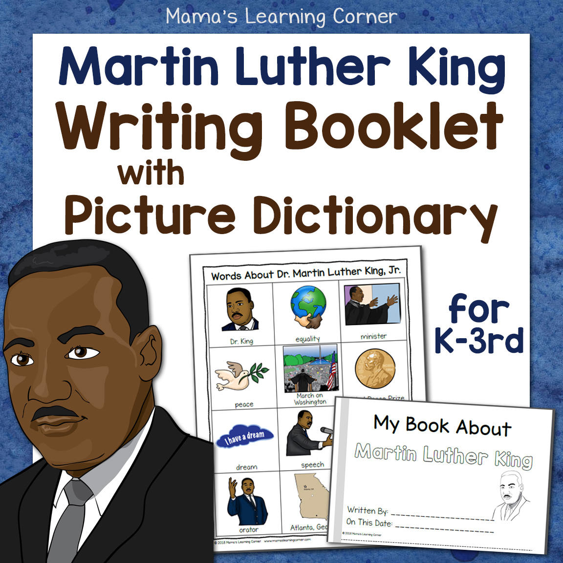 Martin Luther King Jr Writing Booklet