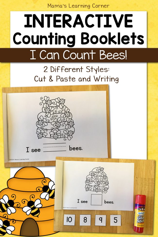 Counting Bees Booklet - Mamas Learning Corner Counting Bees Booklet