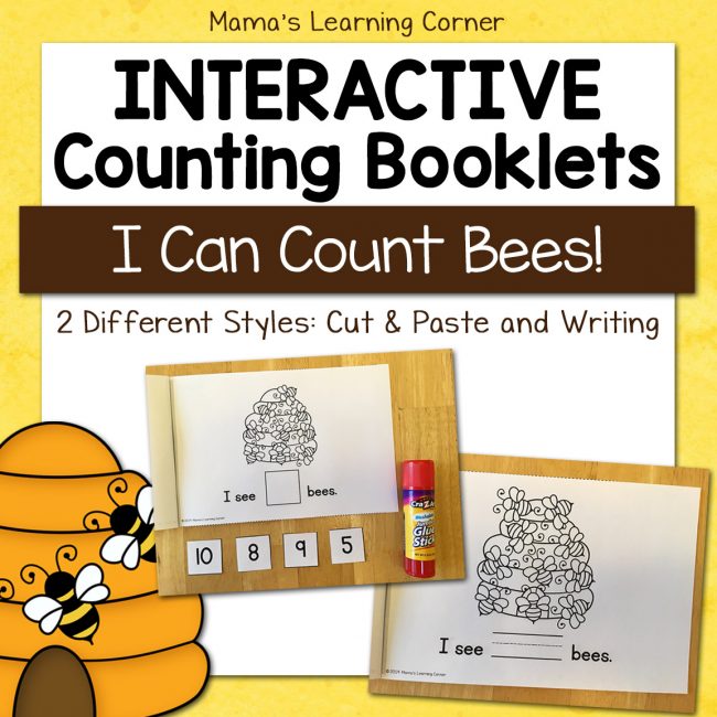 Counting Bees Booklet - Mamas Learning Corner Counting Bees Booklet