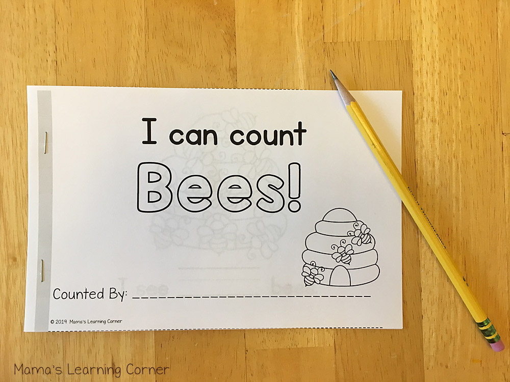 Counting Bees Booklet Front Cover