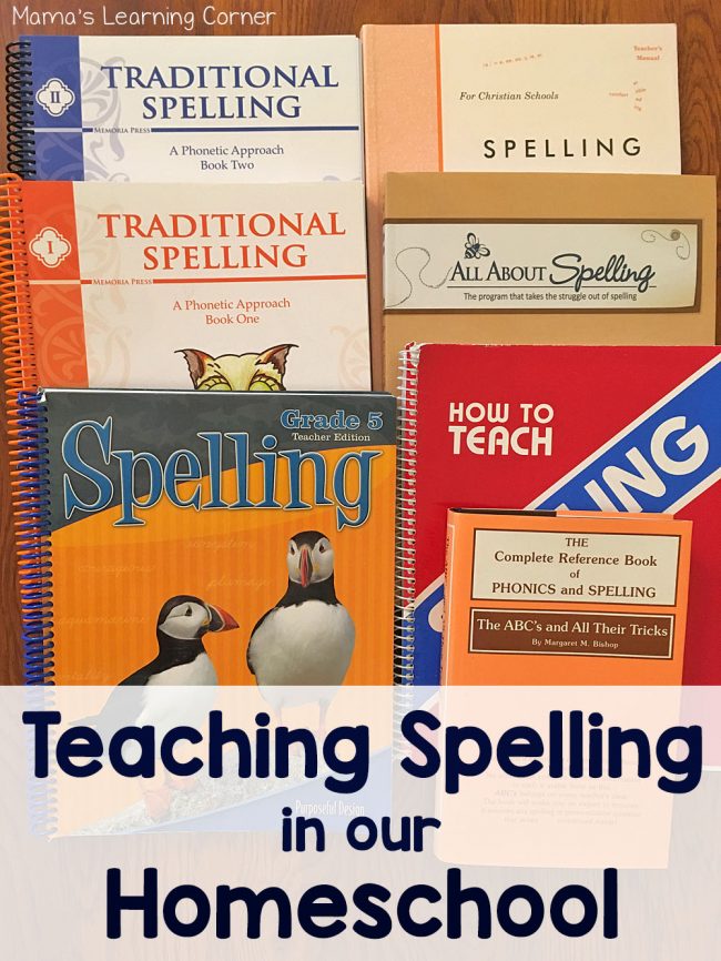 How I Teach Spelling in Our Homeschool