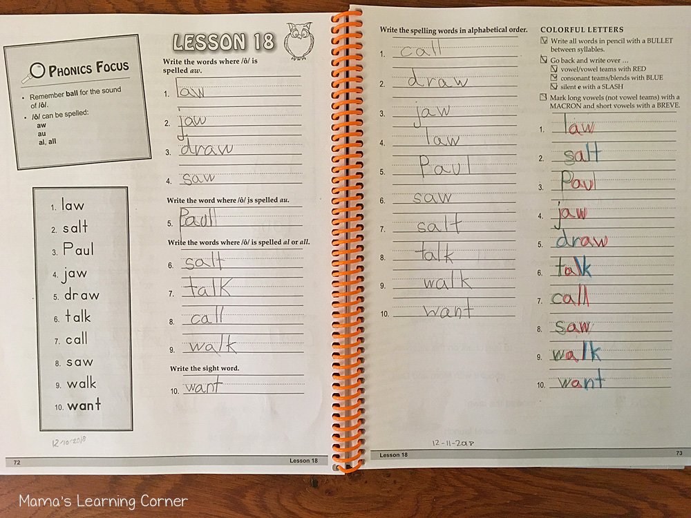 How I Teach Spelling in Our Homeschool Traditional Spelling - Mamas Learning Corner How I Teach Spelling in Our Homeschool Traditional Spelling