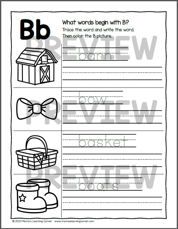 Alphabet Writing Practice Pages