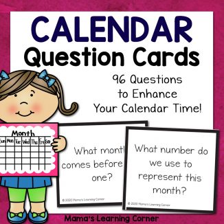 Calendar Question Cards