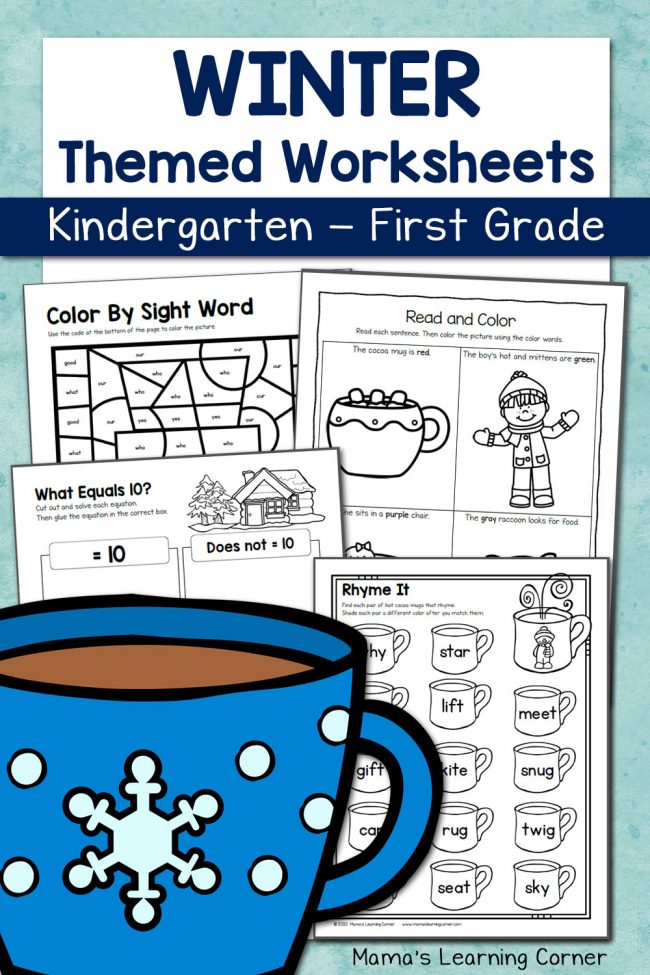 winter-worksheets-for-kindergarten-and-first-grade-mamas-learning-corner