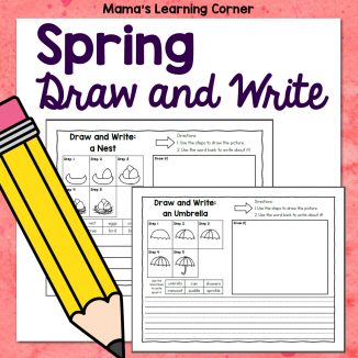 Spring Directed Draw and Write