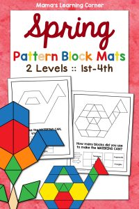 Spring Pattern Block Mats