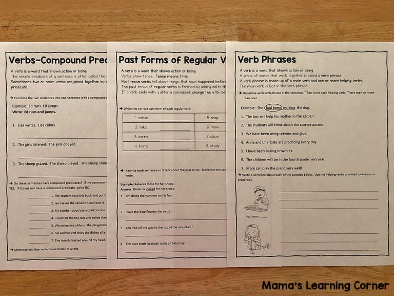 verb-worksheets-for-3rd-and-4th-grades-mamas-learning-corner