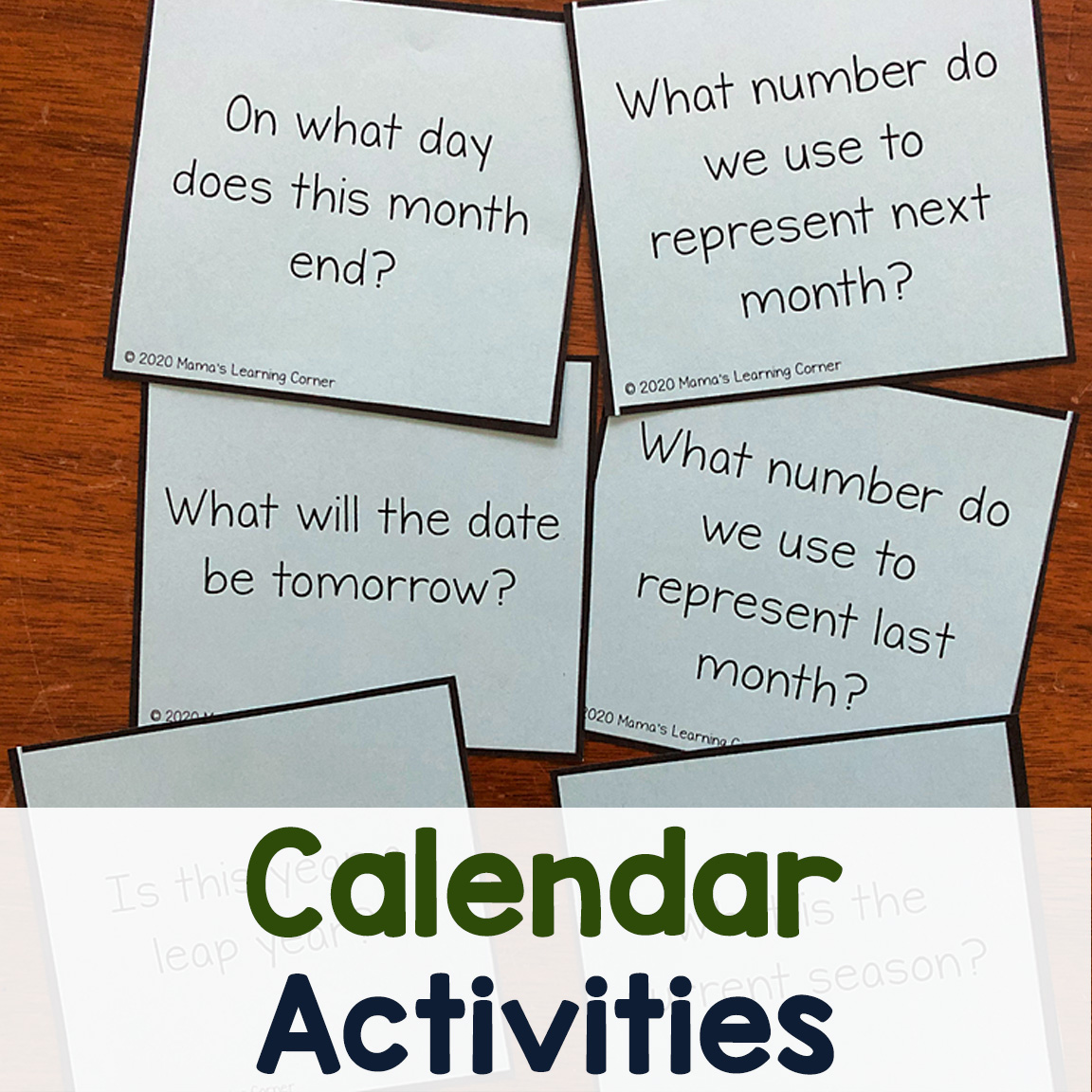 Calendar Activities