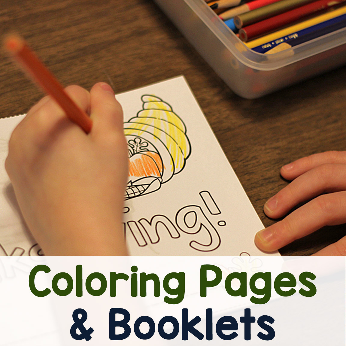 Coloring Pages and Booklets