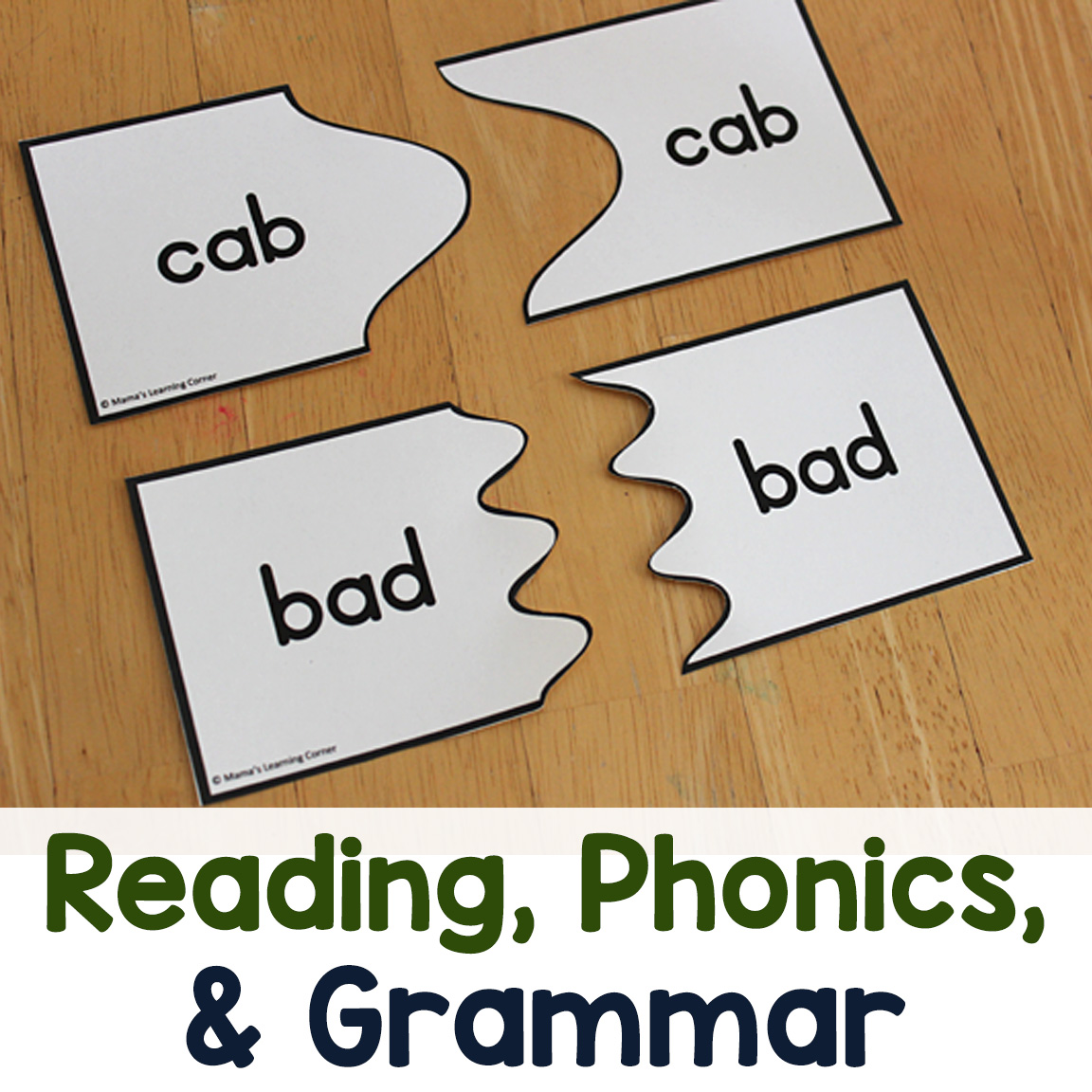 Reading Phonics and Grammar Worksheets and Activities