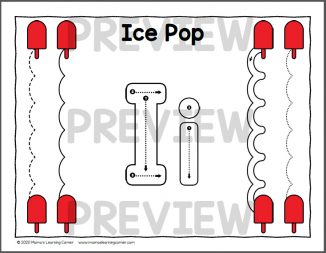 summer tracing worksheets for preschool mamas learning corner