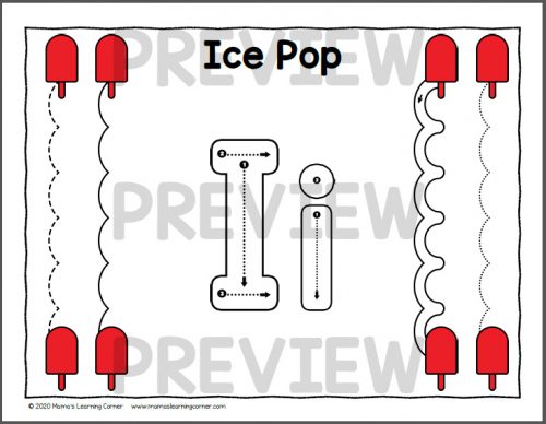 summer tracing worksheets for preschool mamas learning corner
