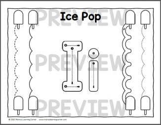 summer tracing worksheets for preschool mamas learning corner