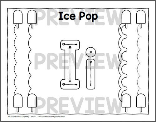 summer tracing worksheets for preschool mamas learning corner