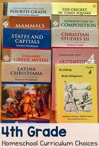 4th Grade Homeschool Curriculum 2020-2021