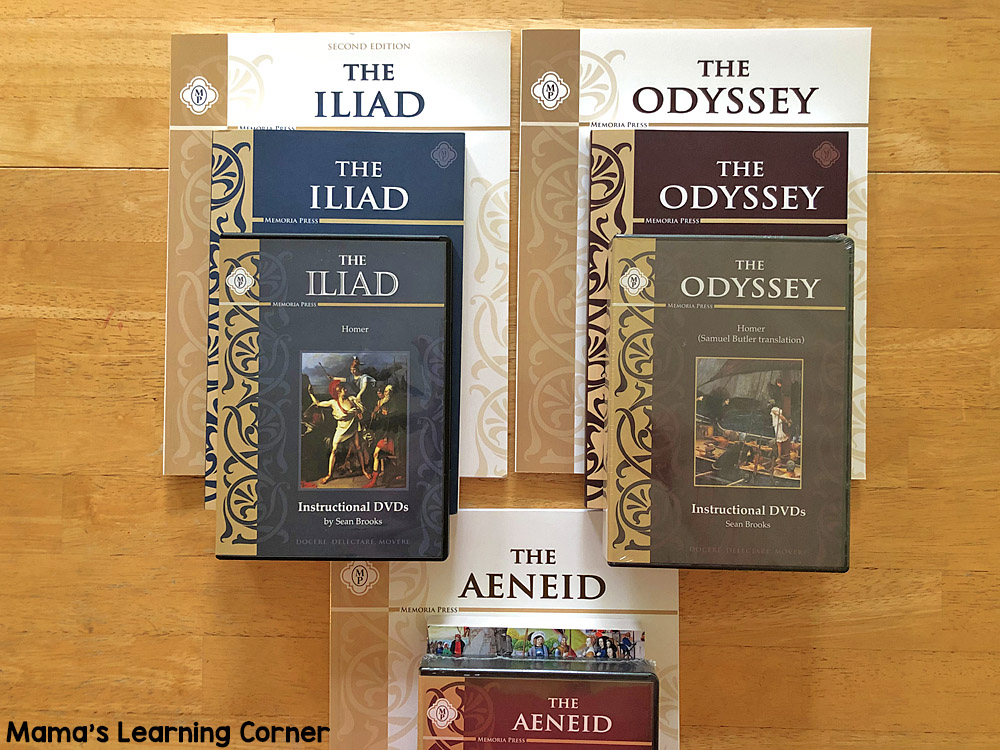 10th Grade Homeschool Curriculum Iliad Odyssey Aeneid