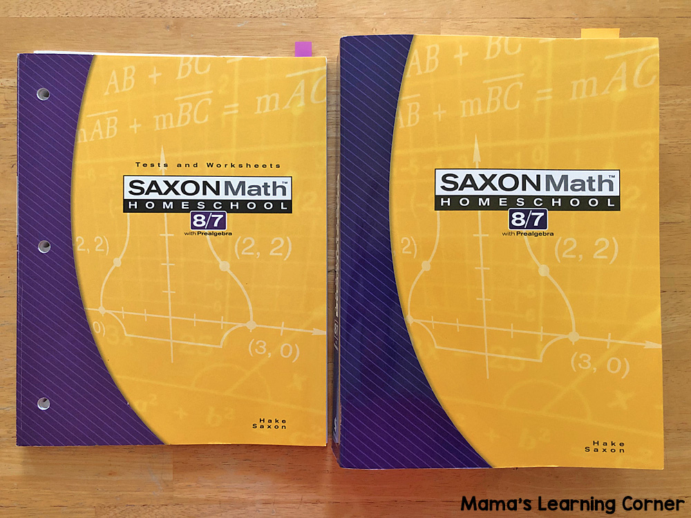 8th Grade Homeschool Curriculum Saxon Math 8-7