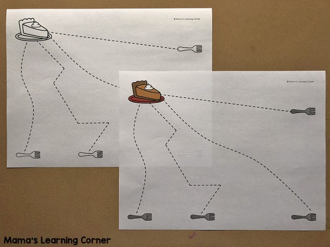 Pumpkin Cutting Worksheets - Mamas Learning Corner Pumpkin Cutting Worksheets