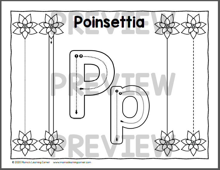 Christmas Tracing Lines Worksheets for Preschool - Mamas Learning Corner Christmas Tracing Lines Worksheets for Preschool