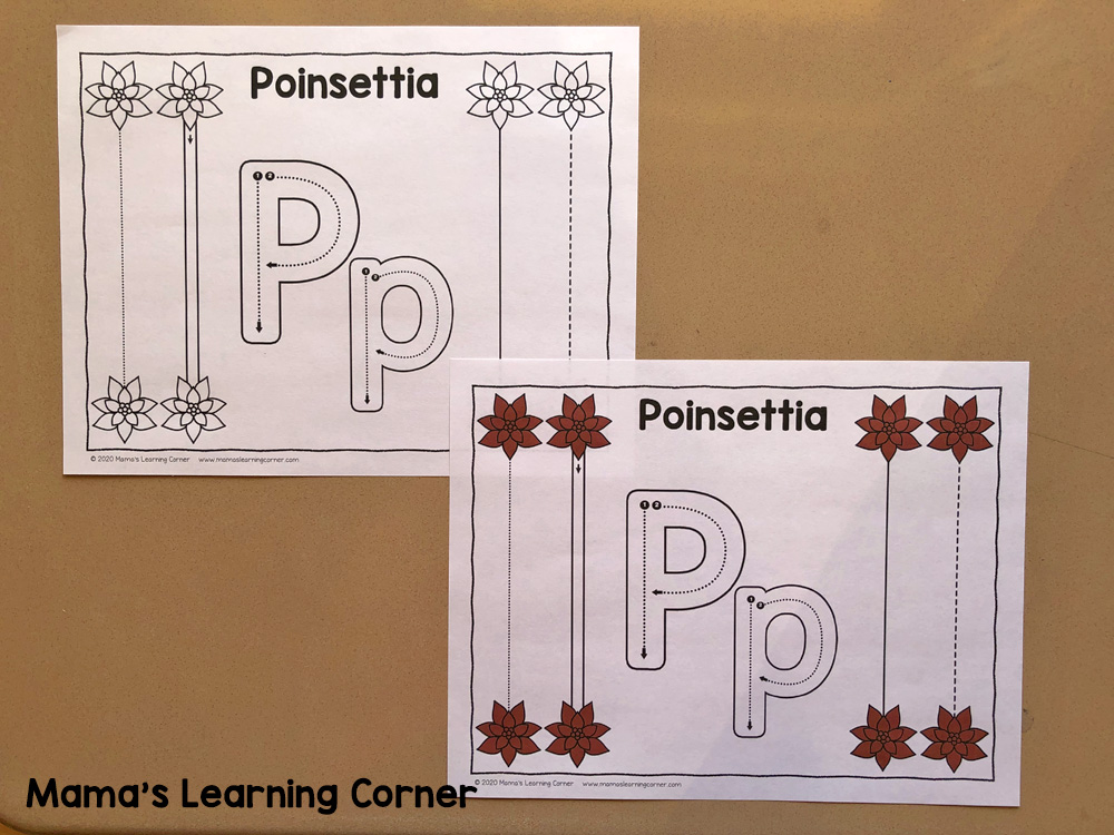 Christmas Tracing Worksheets for Preschool 1 - Mamas Learning Corner Christmas Tracing Worksheets for Preschool 1