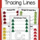 Christmas Tracing Worksheets for Preschool