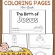 Nativity Coloring Pages Revised