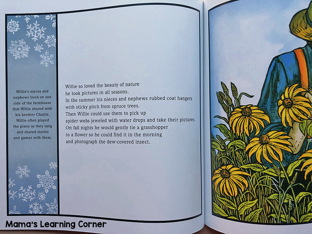 Snowflake Bentley Picture Book - Mamas Learning Corner Snowflake Bentley Picture Book