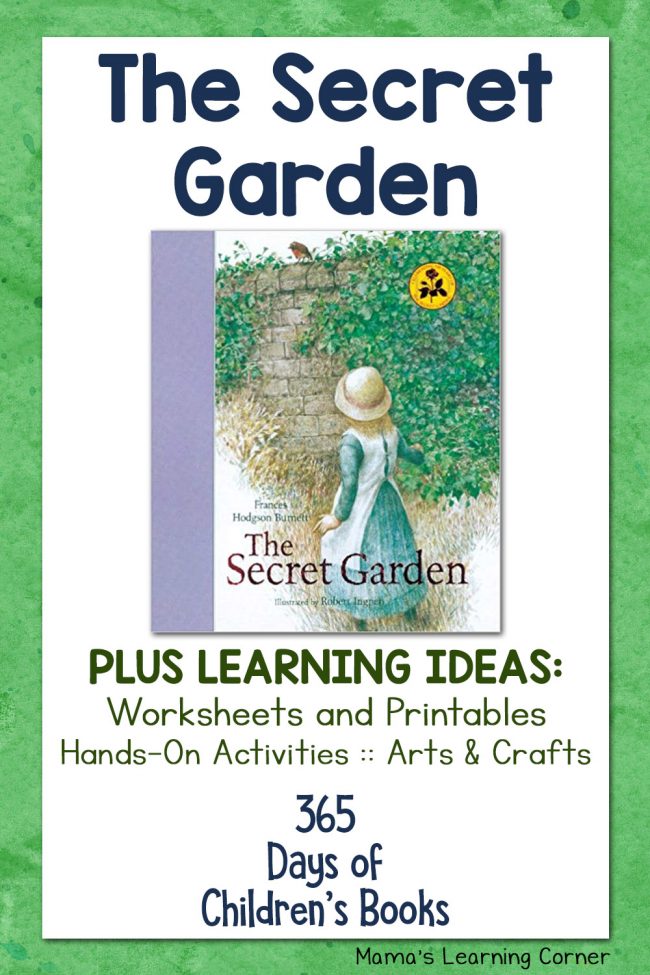 Day 6 Of Children S Books The Secret Garden Mamas Learning Corner The Secret Garden, Secret Garden Craft Ideas