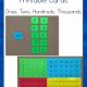 Place Value Cards Printable