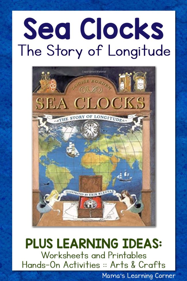 Sea Clocks Longitude Children's Book with Learning Ideas