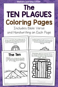 The Ten Plagues Coloring Pages
