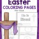 Christian Easter Coloring Pages