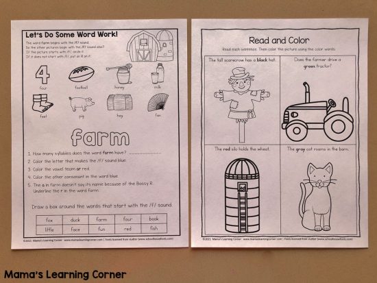 Farm Swap Student Worksheets Part A Farm Swap Student Worksheets Part A